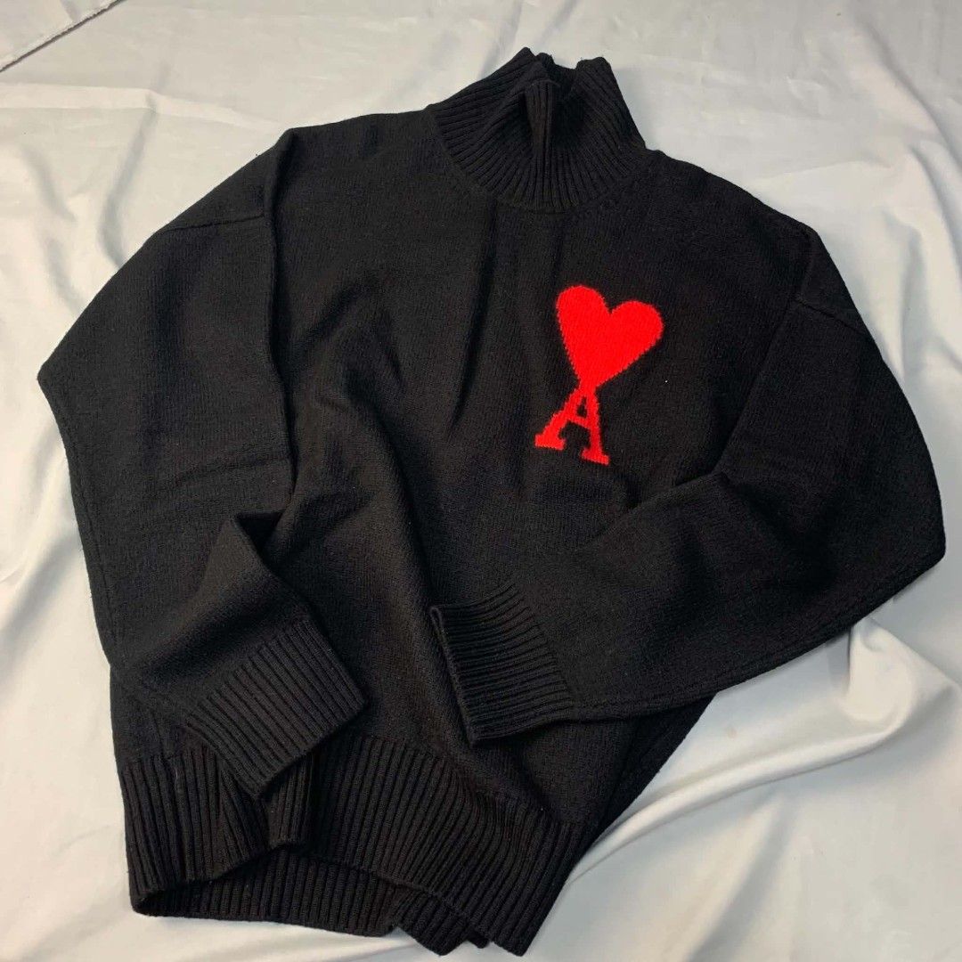 Ami turtle neck wool sweater (Category: Coats, Jackets and Outerwear) located in Manila. Submitted by cold_stuff (Listing ID 1444323218, Image 3). Description: Good as new L on tag, fit up to XL 26x29.5.