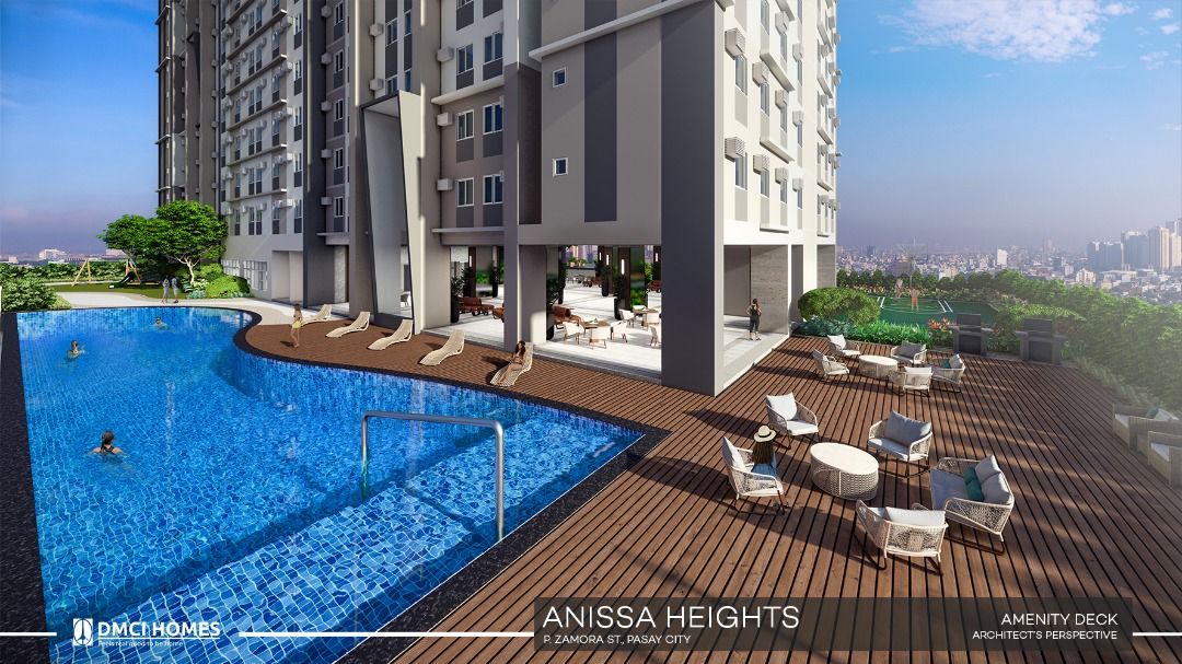 Anissa Heights - Pasay Condo DMCI Homes (Category: Apartments & Condos) located in Las Pinas. Submitted by realestatebroker (Listing ID 1444336219, Image 2). Description: Anissa Heights by DMCI Homes 📍 P. Zamora St., Brgy. 101, San Roque District, Pasay City Experience modern city living in the heart of Pasay with Anissa Heights, a thoughtfully designed condominium development by DMCI Homes. 🚆 Highly Accessible Location • Approximately 1 km fro