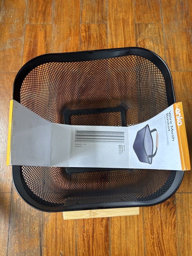 Anko Wire Mesh Basket (Category: Storage Boxes & Baskets) located in Pasig City. Submitted by paulinestarfish (Listing ID 1444328551, Image 2). Description: Price is non-negotiable .
