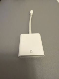 Apple Lightning to SD Card Camera Reader Adapter497497250601390080