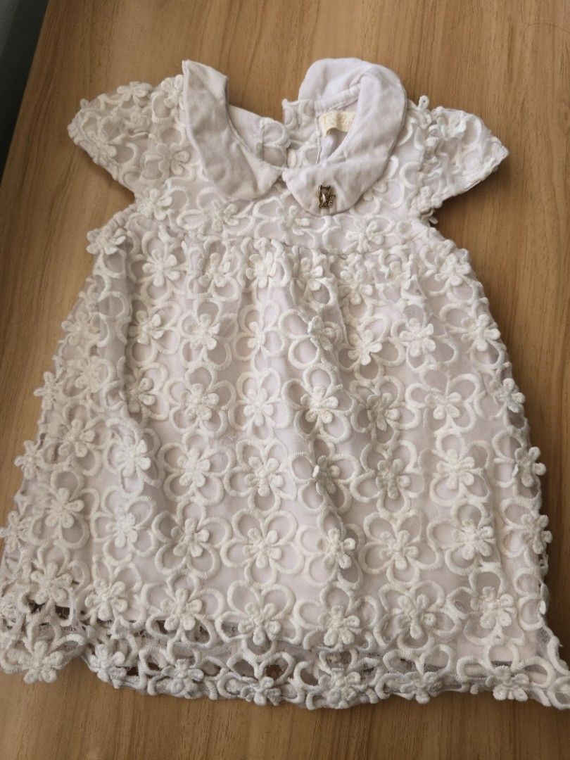 Assorted baby apparels (Category: Babies & Kids Fashion) located in Navotas City. Submitted by declutteringwithkc (Listing ID 1444406270, Image 1). Description: 180 each. Except H&M brown dress : P220 (like new).