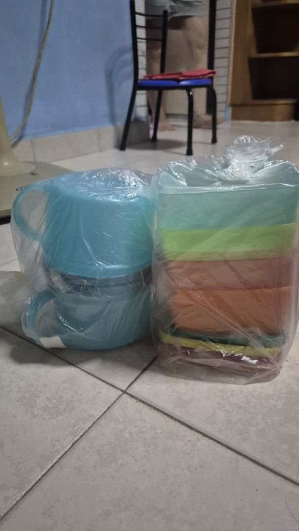 Assorted Tupperware Storage Containers, cups, jugs485024937993185283