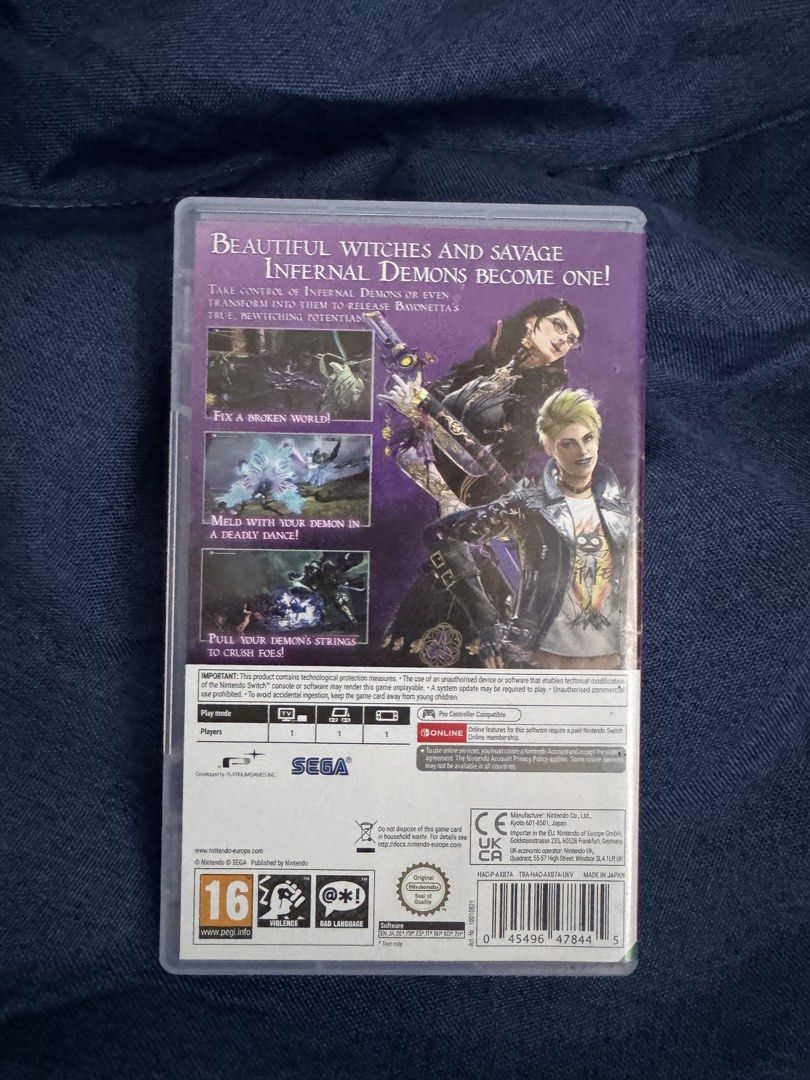 Bayonetta 3 (Category: Nintendo) located in Kuala Lumpur. Submitted by chaechaedu (Listing ID 1444378564, Image 2). Description: - Play as Bayonetta, the witch in multiverse .
