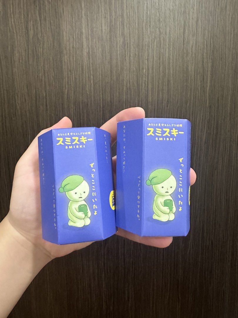 Bed Series Smiski Blind Box Figures (Category: Designer & Blind Box Toys) located in Singapore. Submitted by hyper_aesthetics (Listing ID 1444353257, Image 1). Description: - Selling 2 Smiski blind box figures - Bed Series - Selling at $15 each .