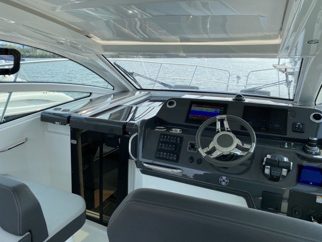 BENETEAU GRAN TURISMO 36 (Category: Boats and Aircrafts) located in Pasig City. Submitted by tycoon.cars (Listing ID 1444373167, Image 3). Description: BENETEAU GRAN TURISMO 36 - 2022 Model - BRAND NEW - 1/1 in the PH - 2 Double Cabins - 30-35 Knots Top Speed - Twin 300HP Mercury 6.2L V8 - Style and Design Exterior - Andreani Design Interior - 40M LANDED COST We Don’t Sell Cars, We Sell Dreams. BUY•SELL•TRADE•CONSIGN•FINANCING Tycoon Powercars Au