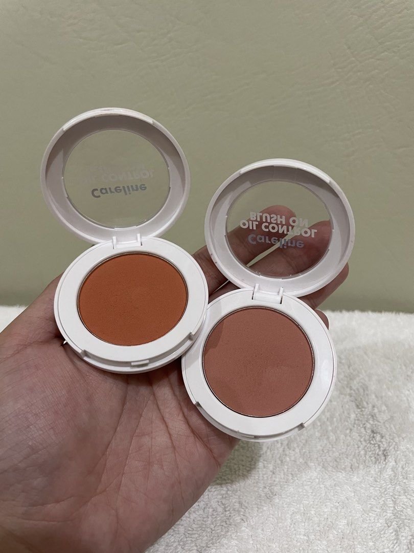 Careline Oil Control Powder Blush (Category: Makeup) located in Caloocan City. Submitted by stashforless (Listing ID 1444401911, Image 1). Description: Bundle.