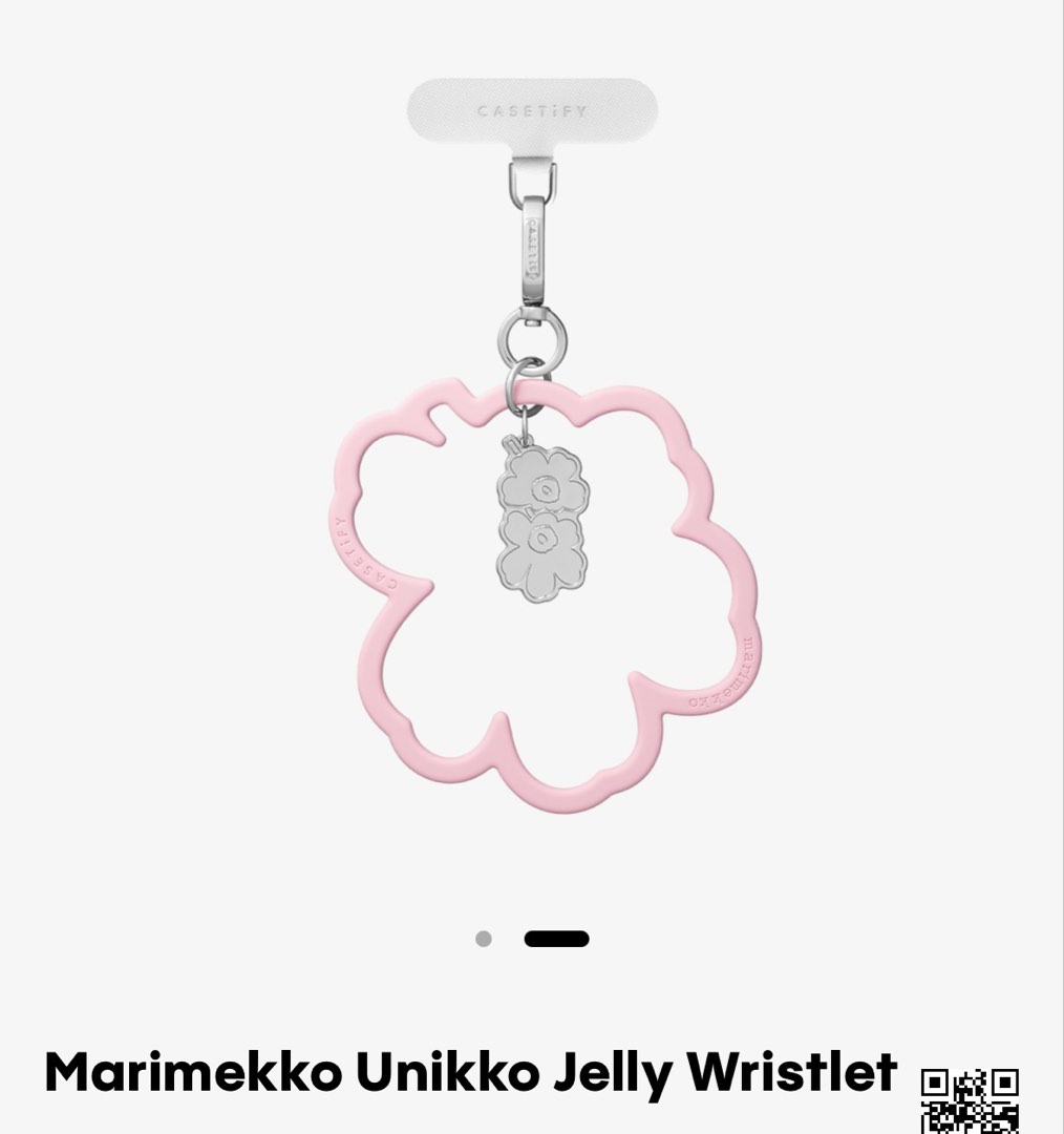 Casetify Marimekko Unikko Jelly wristlet, 手提電話, 電話及其他裝置