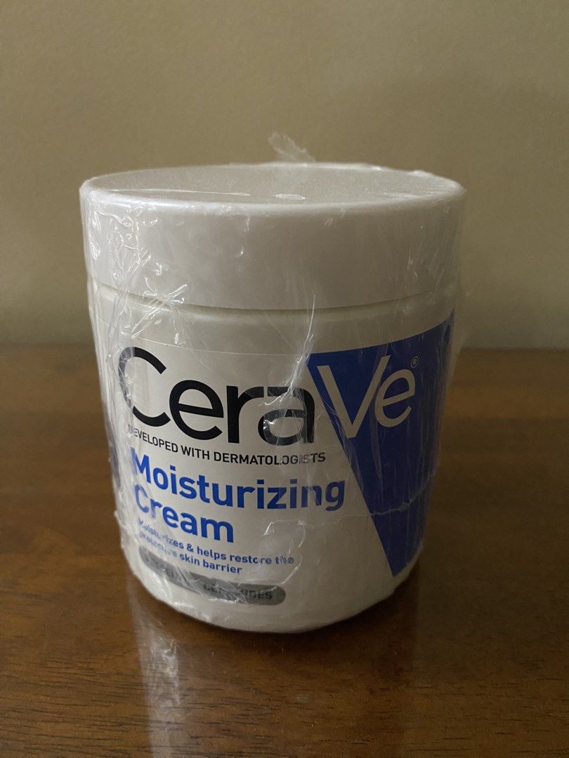 CeraVe Moisturizing Cream 19 oz (Category: Face Care) located in Quezon City. Submitted by ima_delr (Listing ID 1444454757, Image 2). Description: - brand new and sealed - Developed with dermatologists - Contains 3 essential ceramides to restore skin barrier - MVE Technology for 24-hour hydration - Hyaluronic Acid locks in moisture - Non-comedogenic (won't clog pores) - Fragrance-free - Accepted by the National Eczema Association - Ideal for norm