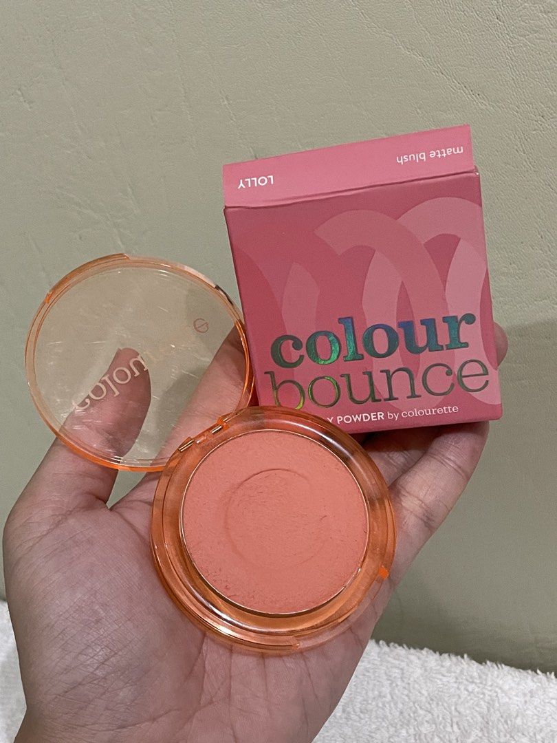 Colourette Colour Bounce Matte Blush - Lolly & Pompom (Category: Makeup) located in Caloocan City. Submitted by stashforless (Listing ID 1444402368, Image 3). Description: Bundle - Two Colourette Colour Bounce Matte Blushes for sale. - Shades included: Lolly and Pompom. - Features a unique jelly powder formula. .