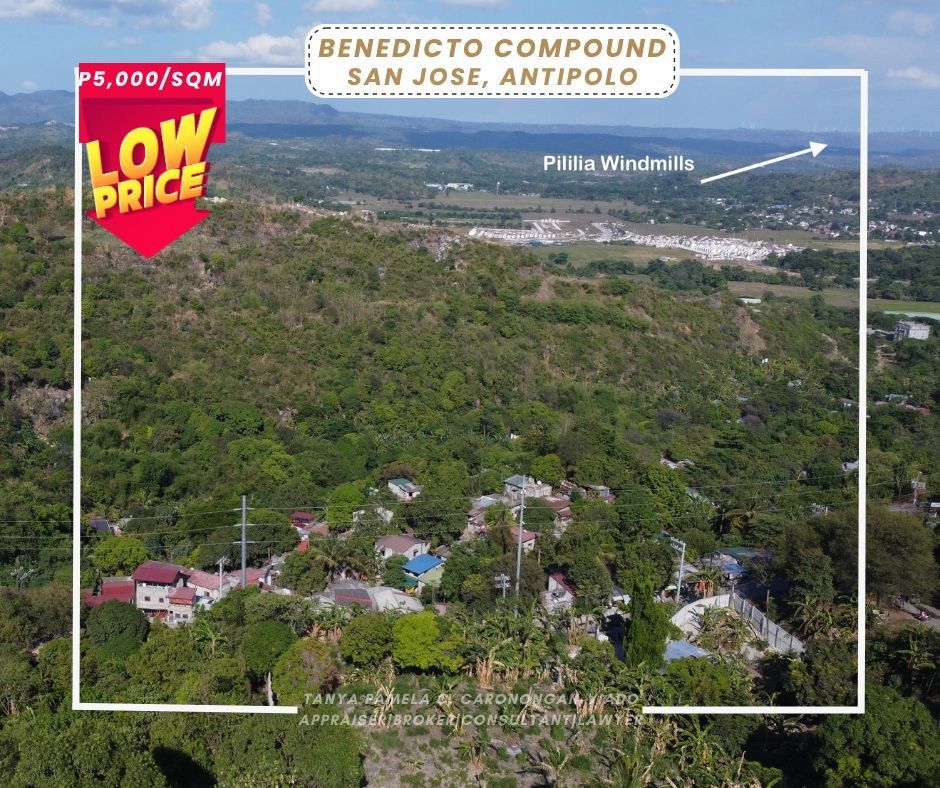 Compound Lot | Antipolo Rizal (Category: Lot) located in Pasig City. Submitted by tanyapropertywise (Listing ID 1444379092, Image 3). Description: Compound Lot with Nature Views Close to the Metro, Far from the Noise. Looking for the perfect spot for your dream weekend rest house or next Airbnb venture? 🏡⛰️ 🔒 Located inside a secure, private compound 📐 Sloping terrain = Guaranteed, breathtaking views that can’t be blocked! 🚗 Quick, easy drive