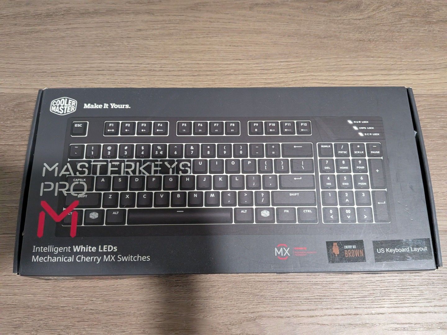 Cooler Master Masterkeys Pro L Mechanical Keyboard White LEDs Cherry MX484467454258063360