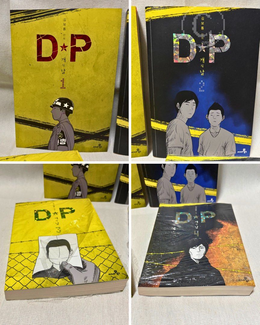 DP: Dog Days Korean Manhwa (Category: Comics & Manga) located in Pasig City. Submitted by usbetween_ (Listing ID 1444475611, Image 2). Description: - Complete set of DP: Dog Days manhwa (all volumes included) - Original Korean comic series - original webtoon of the Netflix K-drama Deserter Pursuit - not English translated, strictly in Hangul - 600php each; 2000php set .