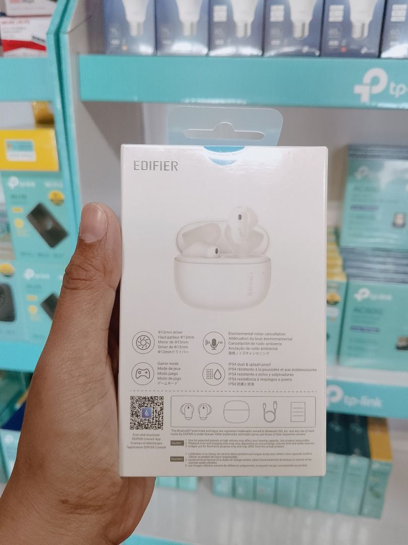 Edifier X1 Lite White Bluetooth True Wireless Earbuds (Category: Earphones) located in Pasig City. Submitted by technofuseofficial (Listing ID 1444383776, Image 2). Description: .