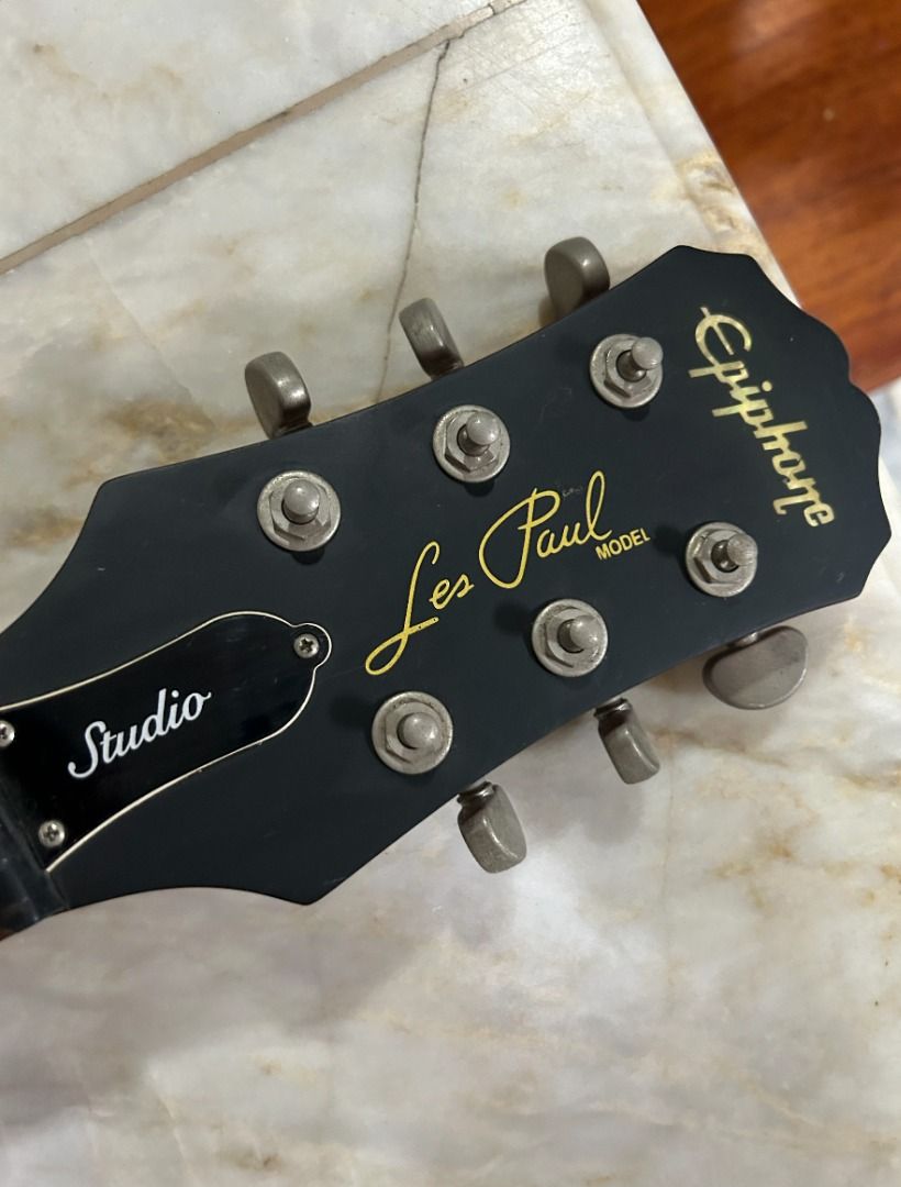 Epiphone Les Paul Studio Worn Cherry (Category: Musical Instruments) located in Manila. Submitted by nick.villanueva (Listing ID 1444487806, Image 3). Description: - Just a few bumps from gigs back in the day - No strings - No gig bag unfortunately RFS: downsizing/too many Epiphones in my collection. also planning to get a local electric guitar. price nego if rush Meetups: BGC or Clark, Pampanga.