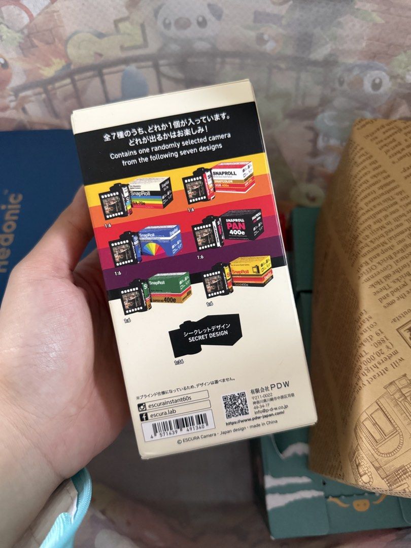 Escura Snaproll Blind Box (Category: Cameras) located in Davao. Submitted by jmcare (Listing ID 1444457913, Image 2). Description: .