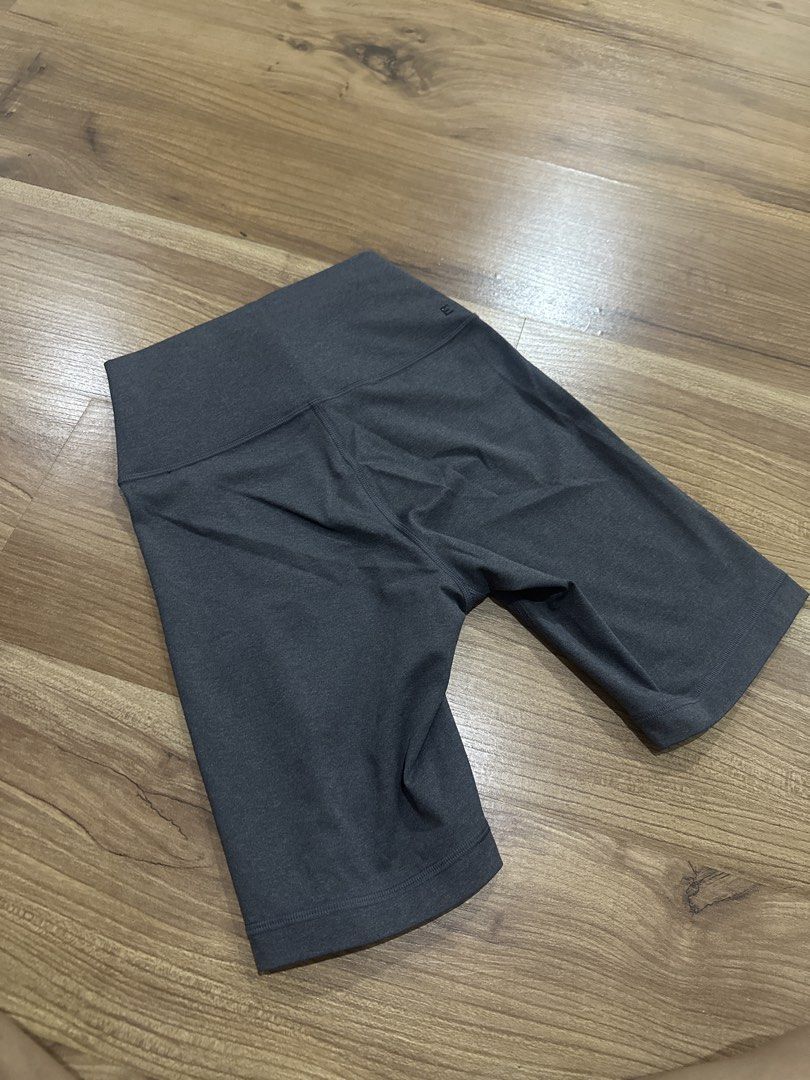 Everlane Biker Shorts - Dark Grey (Category: Shorts) located in Quezon City. Submitted by katrinainin (Listing ID 1444428462, Image 1). Description: - Dark grey Everlane biker shorts - High-waisted fit - Comfortable for workouts or casual wear - Made from soft, stretchy material - Versatile wardrobe basic, easy to pair with any top.