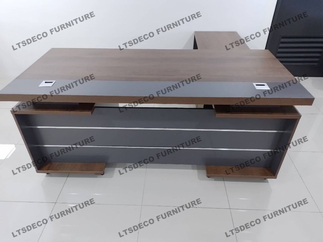 EXECUTIVE L-SHAPE TABLE OFFICE FURNITURE OFFICE PARTITION (Category: Office Furniture & Fixtures) located in Quezon City. Submitted by jeraltsde91664 (Listing ID 1444333145, Image 1). Description: Hi! Are you looking for MODULAR WORKSTATION OFFICE PARTITION, ACCORDION WALL AND DOOR PARTITION, TOILET/URINAL PARTITION and OFFICE FURNITURE SUPPLIER? LTSDECO Furniture is direct supplier, manufacturer, and trusted provider of high quality, affordable 