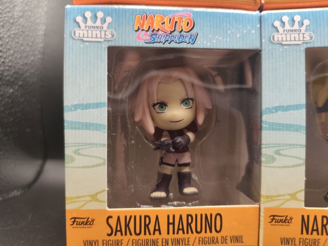 Funko Pop Naruto Shippuden Minis Vinyl Figures (Category: Designer & Blind Box Toys) located in Rizal. Submitted by royalty1998 (Listing ID 1444484719, Image 2). Description: - Set of 6 Funko Pop Naruto Shippuden Minis - Includes: Gaara, Kakashi Hatake, Might Guy, Sakura Haruno, Naruto Uzumaki, Minato Namikaze - All figures are in their original, unopened boxes - Ideal for any Naruto fan's collection - 600 each - 3500 all.