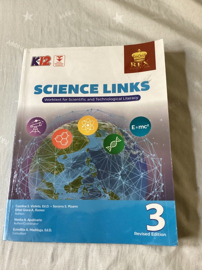 Grade 3 Homeschool books (Category: Textbooks) located in Quezon City. Submitted by macp_samutsarishop (Listing ID 1444386045, Image 2). Description: Homeschool books Binhi 3 Lahing Dakila 3 Science Links 3 -Well used but in very good condition with plastic cover -with pencil markings .