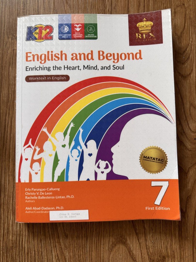 GRADE 7 BOOKS (Category: Textbooks) located in Manila. Submitted by rayaceline49625 (Listing ID 1444320092, Image 3). Description: UST JHS Grade 7 Books Books as Set: 2,000 Pesos Individual Books: 300 Pesos English Book: 250 Pesos Note: No TLE book May Sagot 2 pages sa English book May small sticker name sa bottom part ng book Meet-up at: UST Mcdo Panay Ave. Centris EDSA Delivery: Delivery Fee is shouldered by the buyer Mode of Payment: G-Cash, C