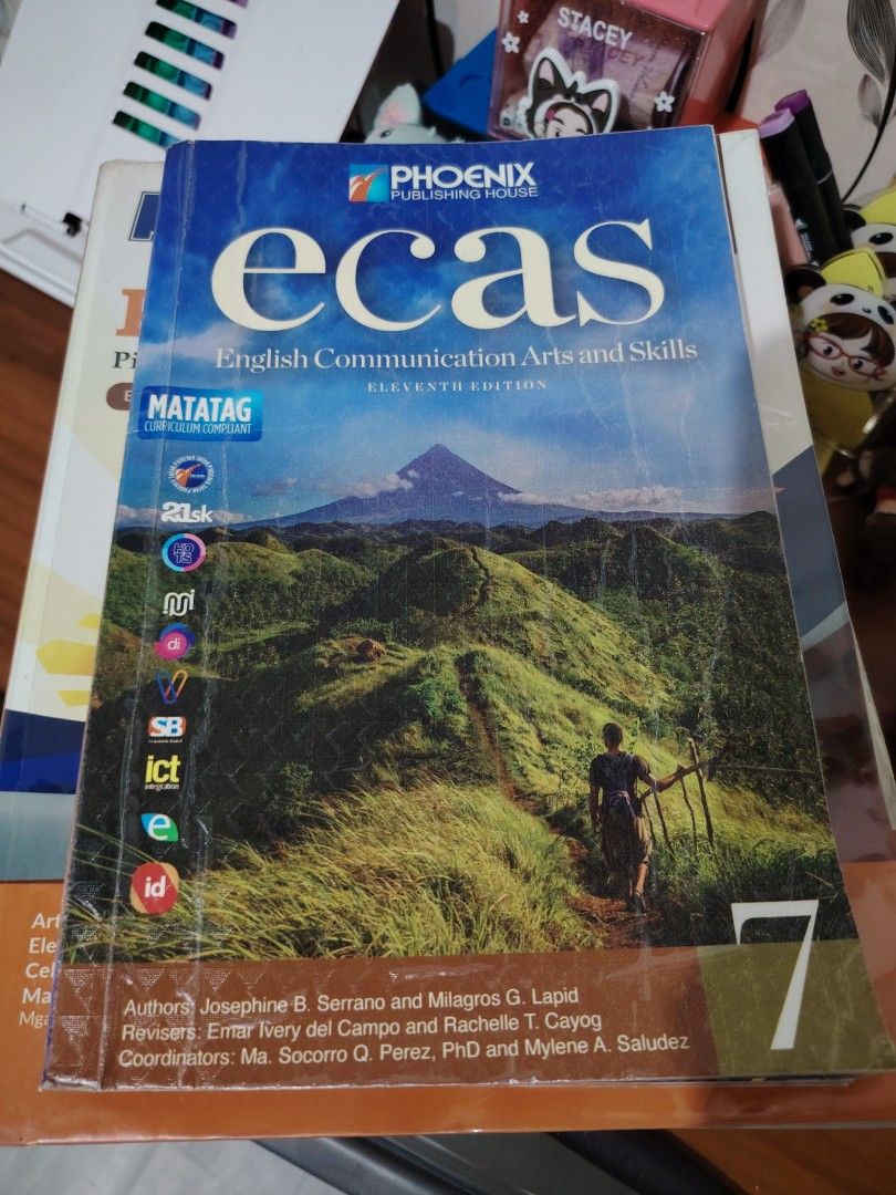 Grade 7 Books- Matatag Edition (Category: Textbooks) located in Caloocan City. Submitted by eliza.arcita-83192 (Listing ID 1444347613, Image 2). Description: - Bundle of Grade 7 K-12 Textbooks - Subjects included: TLE, ECAS English, MAPEH, Araling Panlipunan (KAYAMANAN), Values Education (PAANO MAGPAKABUTI) - All books are for Grade 7 - Some books have handwritten notes and names inside - Please check photos for detailed condition - Just PM me, f