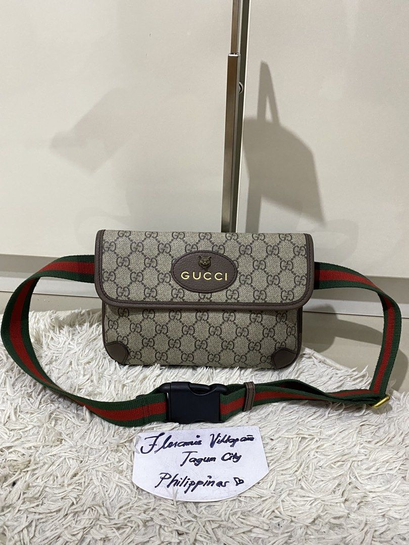 Gucci belt bag (Category: Luxury Accessories) located in Tagum. Submitted by amarasluxbag (Listing ID 1444441334, Image 1). Description: Super ganda neto Subrang tibay Ganda ng leather Sign of use only .