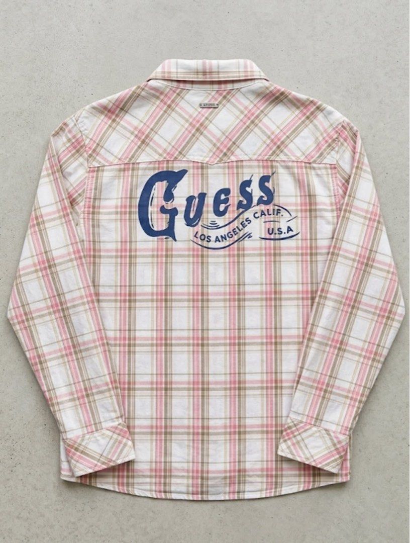 GUESS WMN POLO L/SLVE (Category: Longsleeves) located in Davao. Submitted by ronz31 (Listing ID 1444440503, Image 3). Description: GUESS WMN POLO/LSLEVE AUTHENTIC💯 SMALL VGOOD CONDI 9/10 DM📩📩📩.