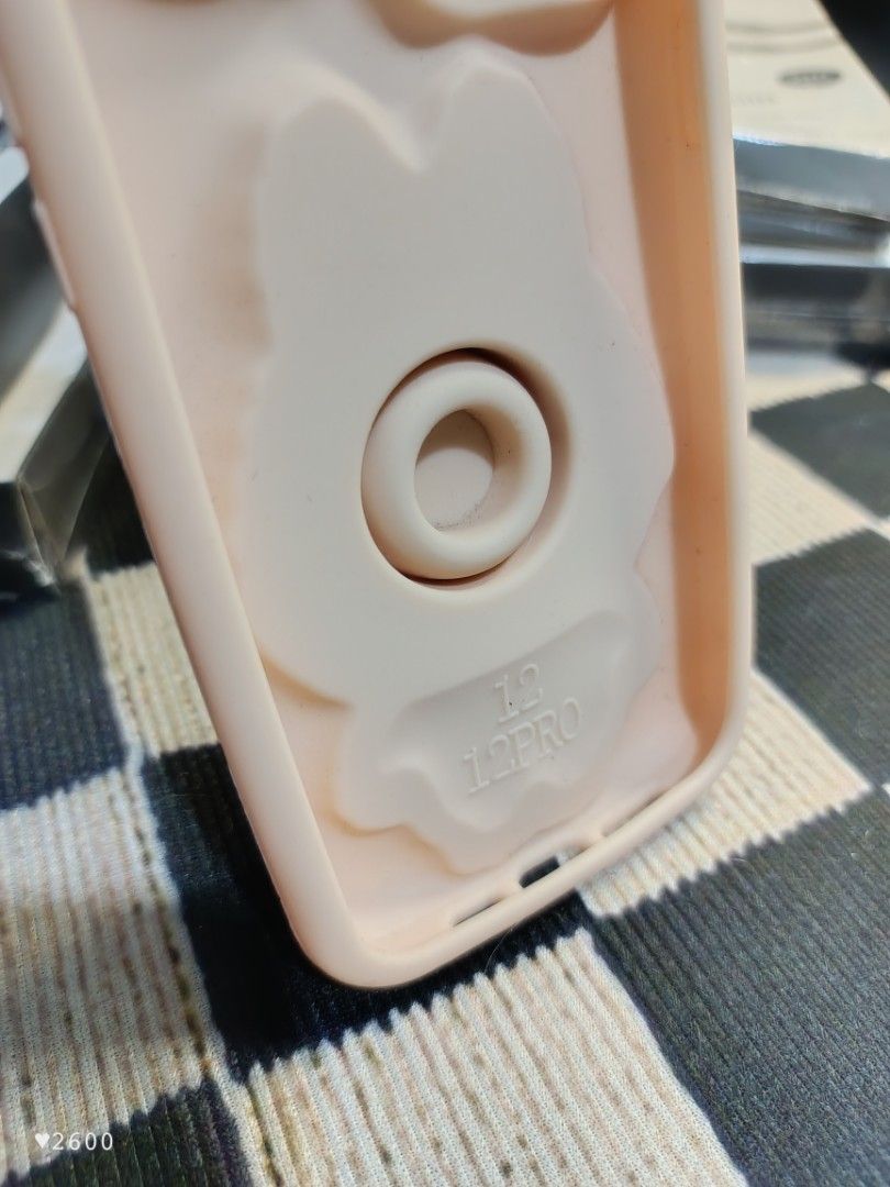 IP-12pro 3D Labubu Silicone Case (Category: Cases & Sleeves) located in Baguio. Submitted by 26_zerozero (Listing ID 1444491956, Image 3). Description: - Compatible with iPhone 12 Pro - Made of soft and durable silicone material - Features a unique and adorable 3D Labubu design - Provides good grip and protection - Adds a touch of personality to your phone.
