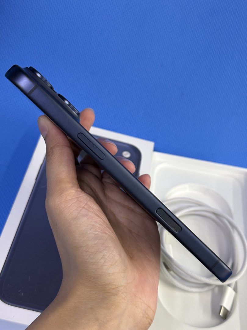 iPhone 17 PRO MAX 2TB Openline (Category: iPhone 17 Series) located in San Juan City. Submitted by satgadgets (Listing ID 1444464686, Image 2). Description: For Sale! Good as New iPhone 17 PRO MAX • 2TB • Factory Unlocked/Openline • DEEP BLUE • 99.9% Smoothness • 100% Battery Health • 67 cycle count 💯 Face ID Working 💯 No icloud Issue (Reset to sawa) 💯 Not Refurbished *Still Have Warranty until ** DECEMBER 2026** Includes: • Box Same Serial • 