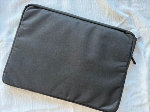 Laptop Sleeve (Category: Laptop Bags & Sleeves) located in Caloocan City. Submitted by makingroomfinds (Listing ID 1444428747, Image 2). Description: - Grey padded sleeve for your laptop - Protects your laptop from scratches and bumps - Secure zipper closure - Fits most standard MacBook sizes - Perfect for daily commutes or travel.