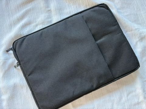Laptop Sleeve (Category: Laptop Bags & Sleeves) located in Caloocan City. Submitted by makingroomfinds (Listing ID 1444428747, Image 1). Description: - Grey padded sleeve for your laptop - Protects your laptop from scratches and bumps - Secure zipper closure - Fits most standard MacBook sizes - Perfect for daily commutes or travel.