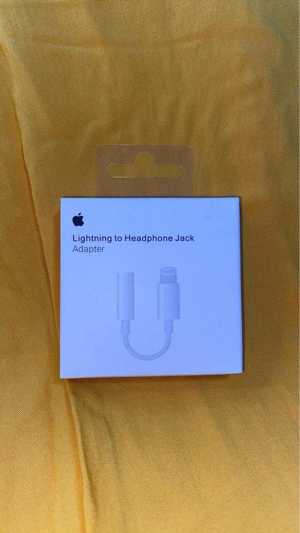 Lightning to headphone jack adapter (Category: Headphones & Headsets) located in Manila. Submitted by mimasour (Listing ID 1444466752, Image 1). Description: .