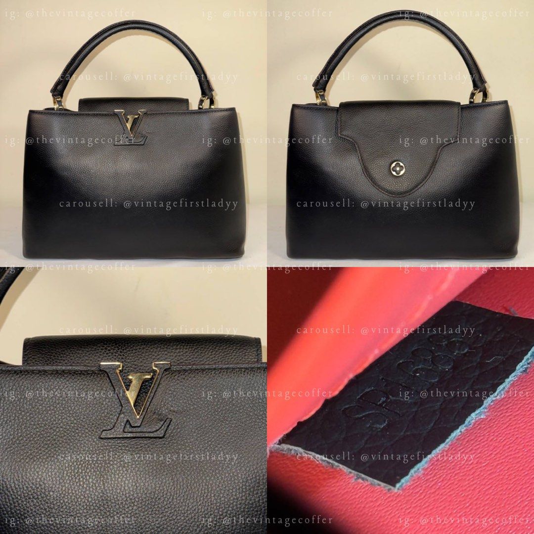 Louis Vuitton Capucines (Category: Luxury Bags & Wallets) located in Bay. Submitted by thevintagecoffer (Listing ID 1444380874, Image 1). Description: .