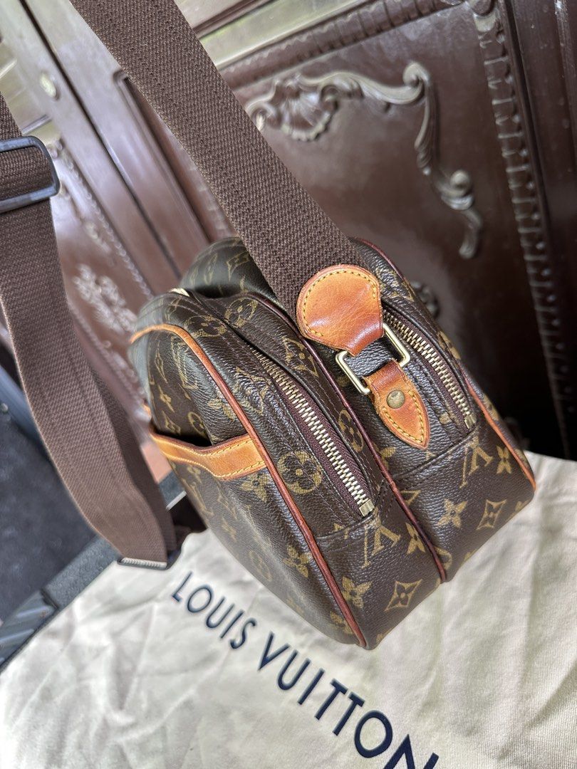 Louis Vuitton Monogram Canvas Crossbody Bag (Category: Luxury Bags & Wallets) located in Bustos. Submitted by theprelovedshopbulacan (Listing ID 1444310893, Image 2). Description: - Authentic Louis Vuitton Crossbody Bag - Classic Monogram Canvas - Genuine Leather Trim and Strap - Two Zippered Compartments for Organization - Elegant Gold-Tone Hardware - Includes Original Dust Bag - Ideal for Everyday Carry.