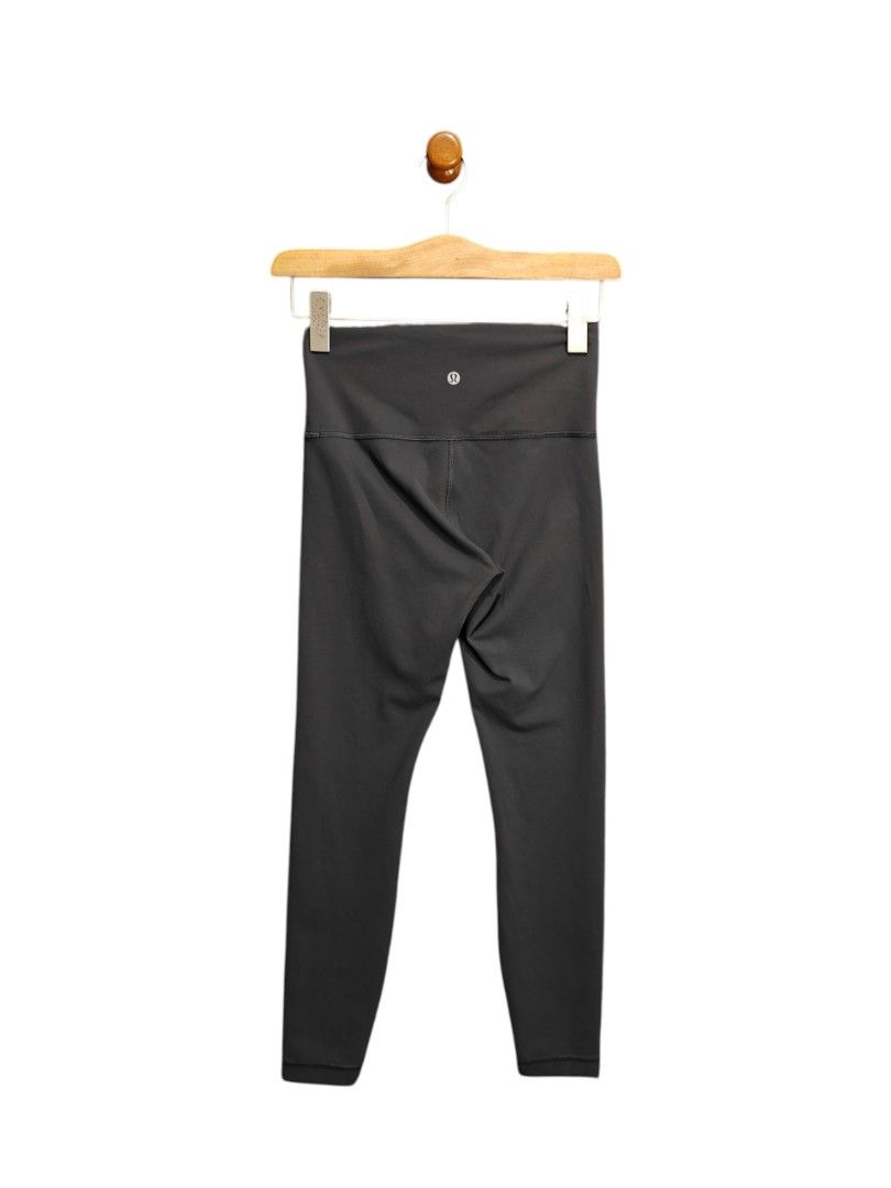 Lululemon Align High-Rise Leggings - Dark Grey (Category: Activewear) located in Alaminos. Submitted by epargne (Listing ID 1444343426, Image 1). Description: Condition: Excellent ! Color rate: 9.5/10 Size: Small Measurement: ⬇️⬇️⬇️ Waistline' 26-28 'Length' 34 Issue: None.