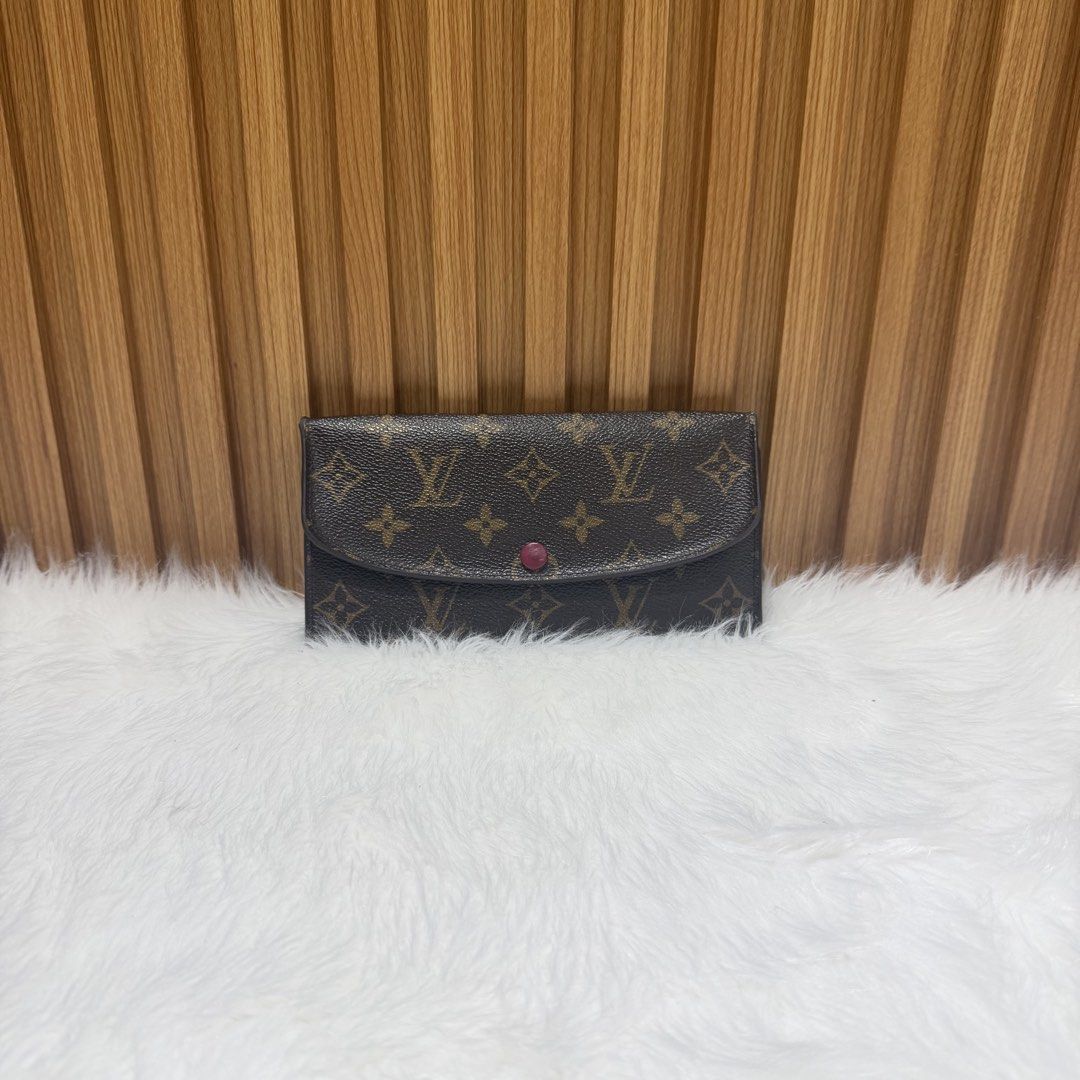 LV Emilie Long Wallet (Category: Luxury Bags & Wallets) located in Manila. Submitted by ktjvr (Listing ID 1444431636, Image 1). Description: With dustbag and authenticity cert.