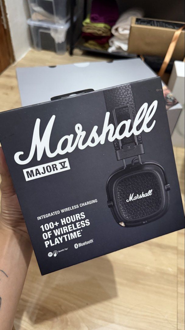 Marshall Major V (Category: Headphones & Headsets) located in Taguig. Submitted by justineofalltrades (Listing ID 1444334297, Image 1). Description: Selling this brandnew Marshall Major V for only 4999php Loc: Taguig City.