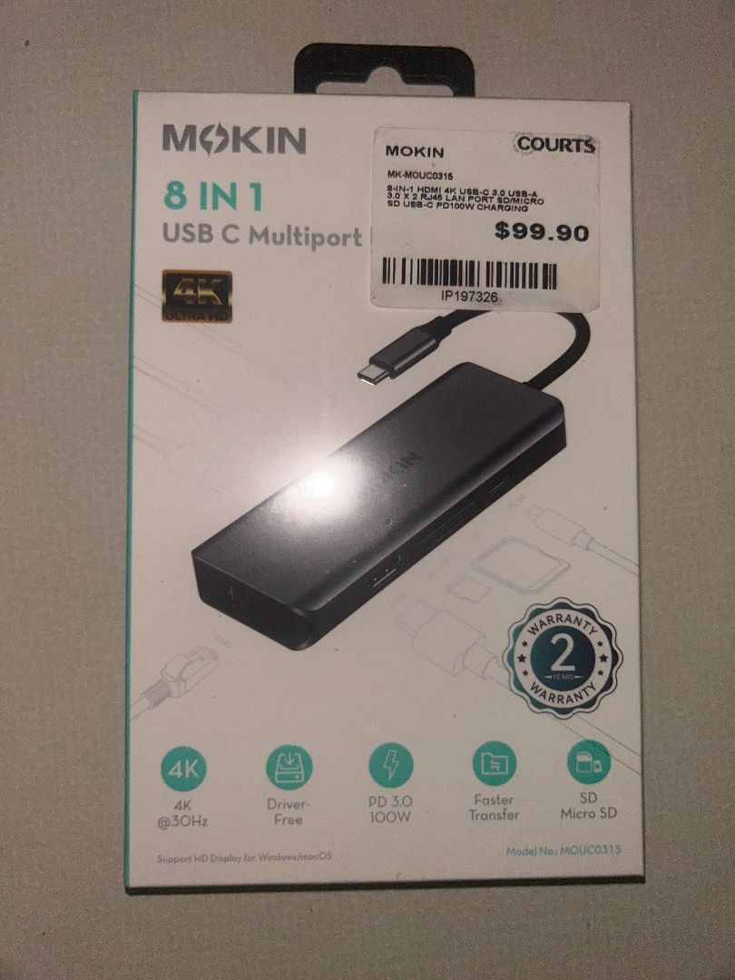 MOKIN 8 IN 1 USB Multiport485175766067466240
