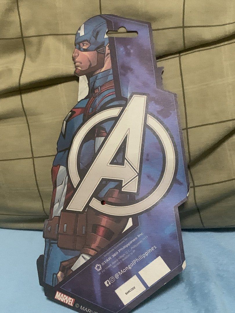 Mongol Avengers Pencils with Eraser Set (please see description) (Category: Stationery & School Supplies) located in Manila. Submitted by inari05 (Listing ID 1444419602, Image 2). Description: - Features cool Avengers characters - Ideal for school or drawing - Includes a small eraser - A must-have for any Marvel fan -Asking 150 -sf charged to buyer -Good condition -First owner rfs:Not needed Payment:Gcash .
