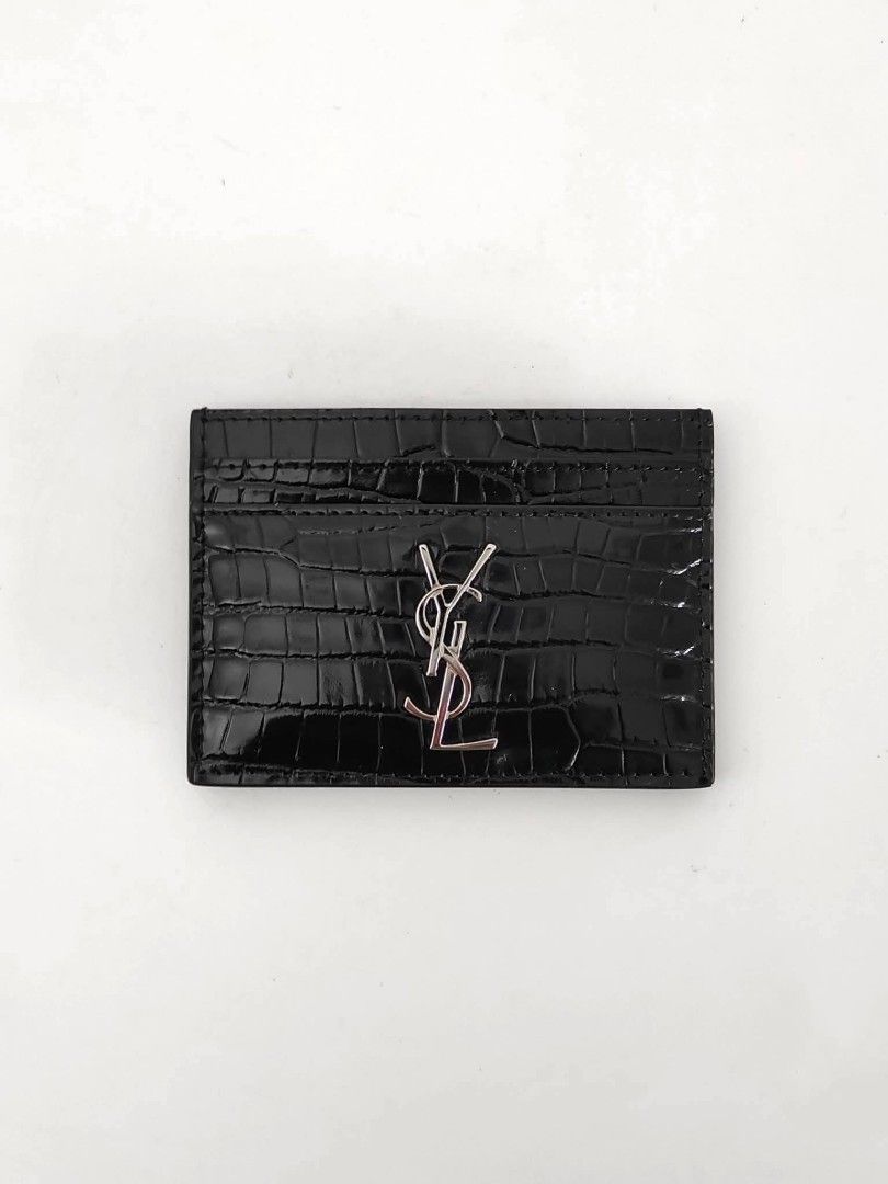 new and authentic YSL Saint Laurent Cassandre card case Silver hardware (Category: Wallets & Card holders) located in Quezon City. Submitted by tanramoni (Listing ID 1444364994, Image 2). Description: .