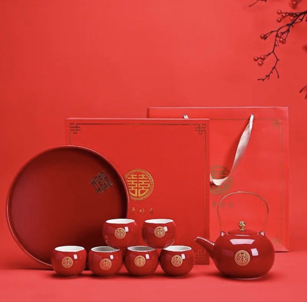 NEW Chinese Wedding Tea Set485021900562114560