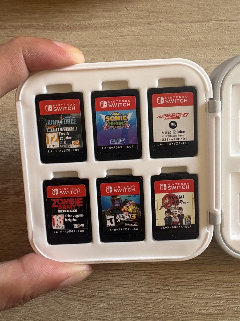 Nintendo Switch Games (Category: Nintendo) located in Cavite. Submitted by gaminggeekph (Listing ID 1444312288, Image 2). Description: ••FOR SALE•• WITH CASE: Spongebob Titans Tide NSW2 - ₱1,000 NBA 2K26 NSW2 - ₱1,200 Hogwarts Legacy - ₱1,500 Mortal Kombat 11 - ₱800 Persona 5 Tactica - ₱1,400 Triangle Strategy - ₱1,350 Fae Farm - ₱1,200 Naruto X Boruto Connections - ₱1,500 Monster Hunter Generations - ₱800 World War Z - ₱1,000 Sniper Elite 2 - ₱8