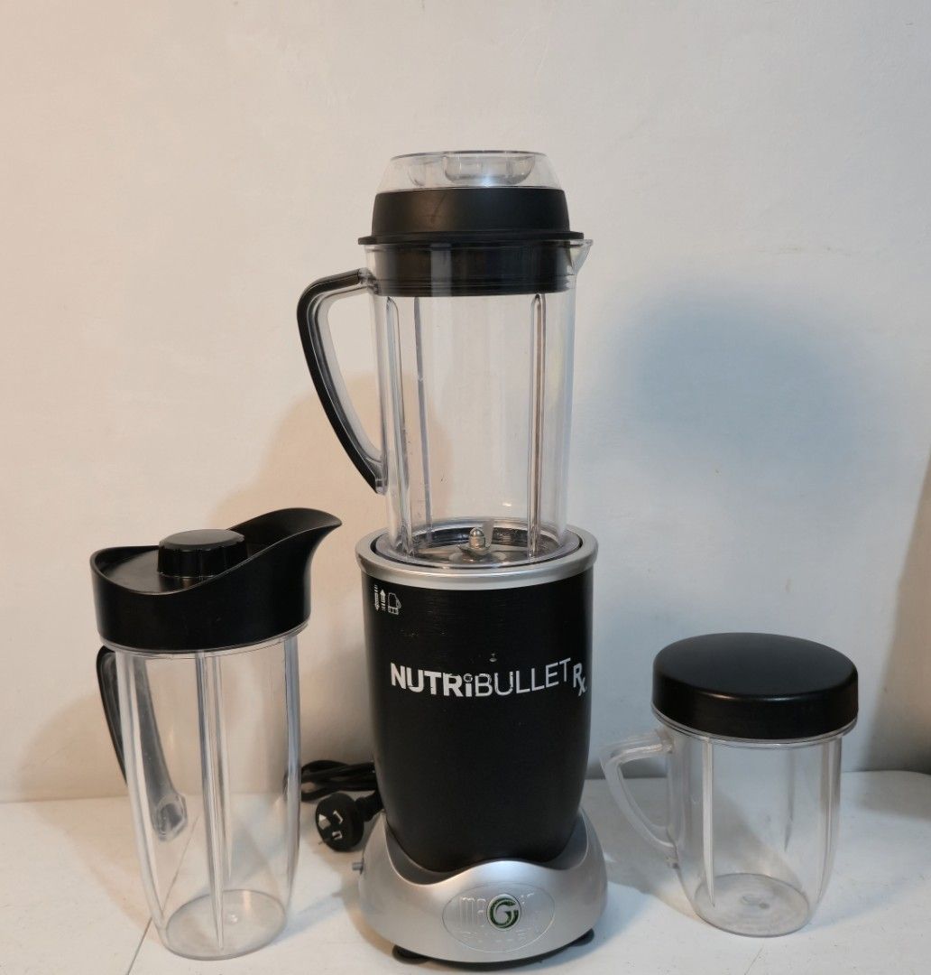 Nutribullet Rx Cooking Blender (Category: Juicers, Blenders & Grinders) located in Rizal. Submitted by potato_corner (Listing ID 1444321906, Image 1). Description: Nutribullet Rx Cooking Blender Australian mall pull out Used as demo unit Inclusion 3 bottle 1 blade 1 blade remover 2 lids 220v.