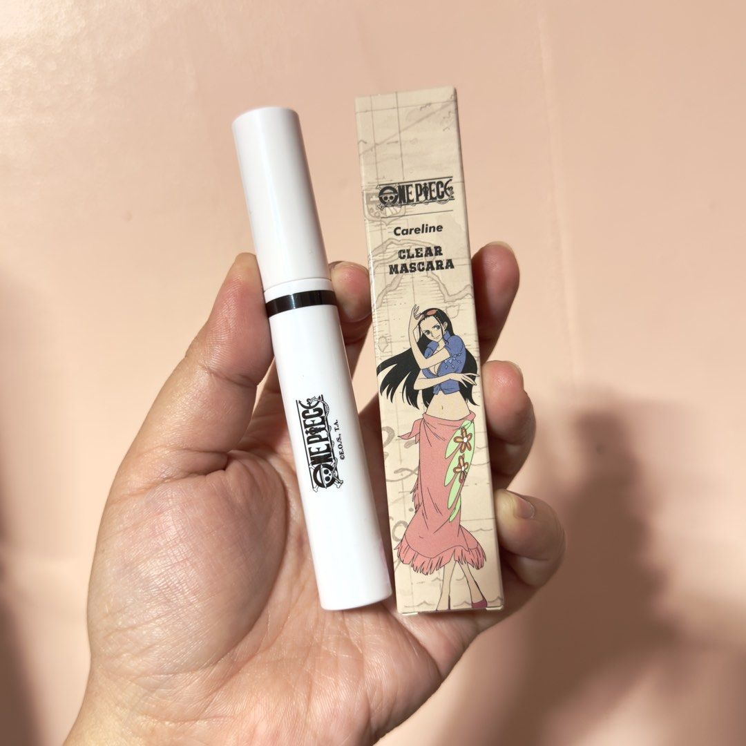 One Piece x Careline Clear Mascara - Robin Edition (Category: Makeup) located in Taguig. Submitted by cris_021 (Listing ID 1444452032, Image 1). Description: - - swatched only .