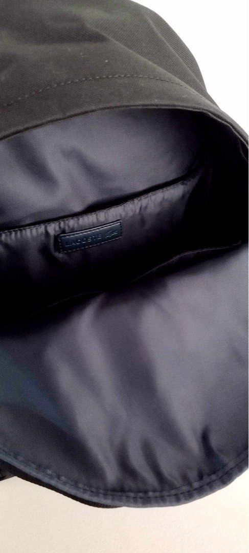 Original and Brand New Lacoste Neocroc Backpack (Category: Backpacks) located in Pasig City. Submitted by pavy. (Listing ID 1444486374, Image 3). Description: Neocroc Backpack Dimensions : L12.8 x H16.8 x D5.2” Padded & Adjustable straps Two interior flat pockets and one computer compartment Crocodile on front pocket 100% Polyester Original. Brand New. On hand. ✅Ready to ship ✅Same-Day Delivery ✅Debit|Credit card payment ✅LBC COD/COP ✅BPI|Gcash|M