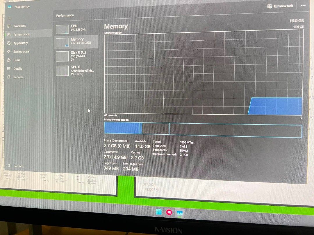 PC (Category: Desktops) located in Tayabas. Submitted by yejeez (Listing ID 1444444170, Image 3). Description: - AMD Ryzen 3 3400G Processor with Radeon Vega Graphics - 16GB RAM - 256GB SSD Storage - Windows 10 Pro - Case with Green LED Fans - Ideal for everyday use and light gaming.