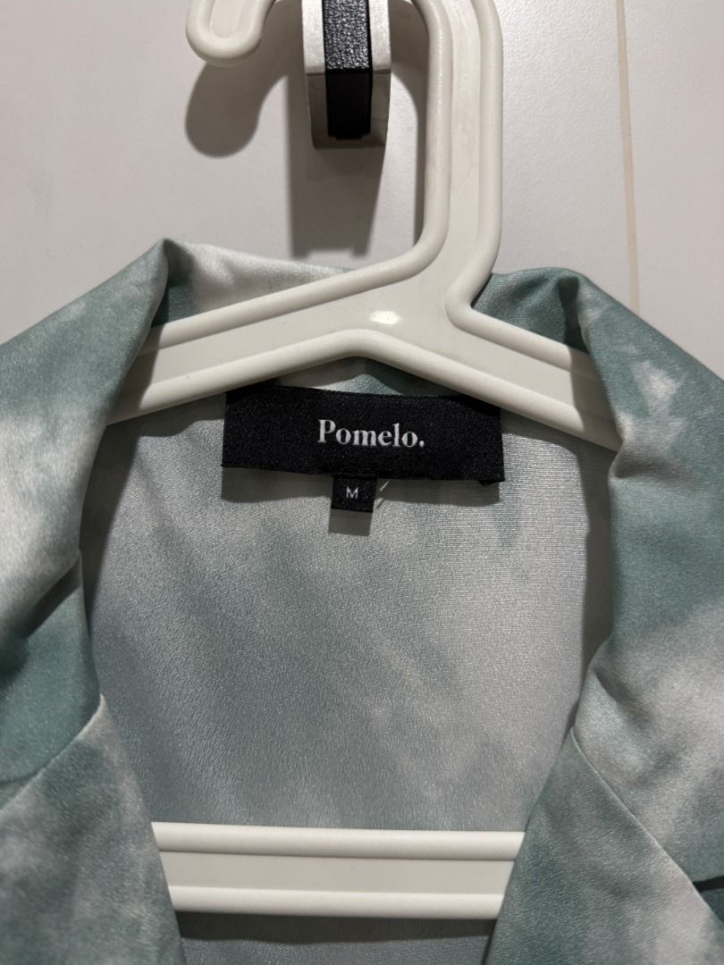 Pomelo Tie-Dye Button-Up Shirt Size M (Category: Shirts) located in Mandaluyong City. Submitted by kayechx (Listing ID 1444403362, Image 2). Description: - Brand: Pomelo - Style: Tie-dye shirt - Features: Short sleeves, collared neckline, button-up front - Size: Medium (M) - worn once only as a beach cover up - can give 10% discount if you buy more than 3 items from me.
