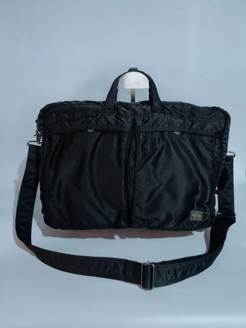 Porter by Yoshida Tanker 3Way Briefcase (Category: Briefcases) located in Cabuyao City. Submitted by your____lux____shop (Listing ID 1444333449, Image 1). Description: Sale❗Sale❗Sale❗ ₱2,899 Original PORTER Pre-owned 3way bag nylon ykk zippers made in Japan 📌First to pay!.