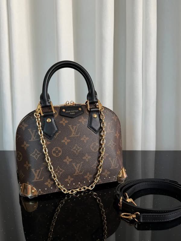 Preloved Lv BB Alma Ebene Crossbody (Category: Luxury Bags & Wallets) located in Manila. Submitted by bagsandshoesmanymore (Listing ID 1438182324, Image 1). Description: Lv BB Alma Size 24cm Before 18k Rare to find Actual photos posted Please read before you order 👉🏻❗️Payment first before shipping ❗️Cut off time of payment 11am sameday delivery ❗️NO MEET UP / NO PICK UP ❗️ORDER CANNOT BE CANCELLED ❗️PLEASE DON’T BUY IF YOU ARE IN DOUBT ❗️NO RET