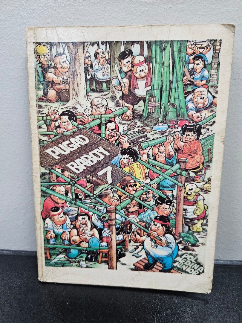 Pugad Baboy # 7 (Category: Comics & Manga) located in Pasig City. Submitted by missbazaarista (Listing ID 1444417292, Image 1). Description: 🌸 Onhand, used, with flaws (see photo) 🌸 WYSIWYG (Please manage your expectations since this a preloved/secondhand comic book) 🌸 For Pugad Baboy comics collection 🌸 will sell to the price best offered 🌸 MOP: BPI ✅ Pick-up details will be sent upon confirmation of Payment ✅ Shipping/Delivery fee will be 